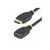 StarTech.com 18in HDMI 2.0 Extension Cable, 4K 60Hz, | HD2MF18INL