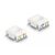 DeLOCK Keystone Module RJ45 jack to LSA Cat.6A STP with l | 88020