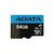 ADATA Premier - Flash memory card (microSD | AUSDX64GUICL10A1-RA1