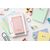Peach label printer pink space-saving and cordless  PE110pi