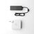 ALOGIC Rapid Power USBC power adapter inline, DCG1X100EUUK
