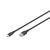 Digitus USB-C silicone connection cable, 1m, bl | AK-300340-010-S