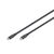 Digitus USB silicone cable, USB 5Gbps, 2m, blac | AK-300342-020-S