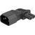 Delock - Power adapter - power IEC 60320 C7 to IEC 60320  | 80473