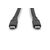 Digitus USB silicone cable, USB 10Gbps, 0.5m, b | AK-300342-005-S