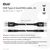 CLUB3D USB Type-A Gen2(10G) cable, 3A M/M 0.5m / 1.64  | CAC-1409