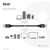CLUB3D USB Type-A Gen2(10G) cable, 3A M/M 0.5m / 1.64  | CAC-1409