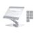 Conceptronic Laptop Stand with 7-in-1 USB 3.2  DONN27G