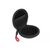 Delock - Case for headphones - polyester - grey, black | 18421