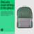 HP - Notebook carrying backpack - 15.6" - green | 7K0E4AA