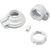 Brennenstuhl 1294070 / White / 5 - 30 °C / LCD / AA / 1.5 V / 1 p