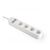 Gembird TSL-PS-S4U-01-W - Smart power strip - AC 230 V - 3680 Wat