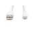 Digitus Lightning silicone connection cable, US | AK-600108-005-W