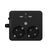 ICY BOX IB-MPS2220B-CH - Power strip - for desk or wall mounting,