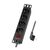 LogiLink Steckdosenleiste 4fach m / Schalter 25.3m - Po | PDU4B01