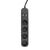 Gembird TSL-PS-S4U-01 - Smart power strip - AC 230 V - 3680 Watt