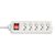 LINDY - Power strip - AC 250 V - 2300 Watt - output conne | 73167