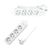 LogiLink - Power strip - AC 250 V - 3680 Watt - input po | LPS245