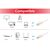 equip - Patch cable - RJ-45 (M) to RJ-45 (M) - 15 cm - U | 603101