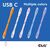 CLUB3D USB C cable purple / 2 m / USB C / USB C / USB4 | CAC-3004