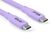 CLUB3D USB C cable purple / 2 m / USB C / USB C / USB4 | CAC-3004