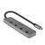 Lindy 4 Port USB 3.2 Type C Hub with On Off Switches 43383