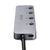 Lindy 4 Port USB 3.2 Type C Hub with On Off Switches 43383