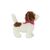 Lucky RC Furry Dog white/brown 27MHz | 460340