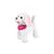 Trixi RC Furry Dog white/pink 27MHz | 460341