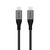 Alogic Super Ultra - USB cable - 24 pin USB-C (M) t | ULCC203-SGR