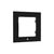 Shelly - Mounting frame - wall - 1 gang - black | Shelly_WF_1_s