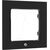 Shelly - Mounting frame - wall - 1 gang - black | Shelly_WF_1_s