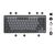 Logitech Master Series MX Mechanical Mini - Keyboard | 920-010782