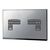 Neomounts WL30-265BL1 - Mounting kit (wall mount) - Ultra-Flat, f