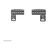 Neomounts WL30-265BL1 - Mounting kit (wall mount) - Ultra-Flat, f