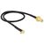 Delock - Antenna cable - MMCX plug to RP-SMA plug - 32 cm | 88936