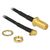 Delock - Antenna cable - MMCX plug to RP-SMA plug - 32 cm | 88936