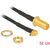 Delock - Antenna cable - MMCX plug to RP-SMA plug - 32 cm | 88936