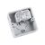 Homematic Switching actuator with pushbutton input (16 A)