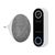 Plastic (ABS), white case+gray cover, RF (433.92MHz), | HBDC-0309