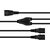kabelmeister Y-cold appliance extension SK1436S003