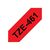 Brother TZe461 Black on red Roll (3.6 cm x 8 m) 1 TZE461