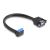 Delock - USB internal cable - 19 pin USB 3.0 header (M) a | 83007