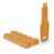 LINDY - LAN port blocker with key - orange | 47897