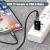 Techly IADAP USB3-AFT / USB A / USB C / Black | IADAP-USB3-AFT