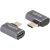 Delock - USB adapter - 24 pin USB-C (M) left/right angled | 60047