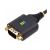 StarTech.com 6.6ft (2m) USB to Serial Adapter | 1P6FFC-USB-SERIAL