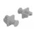 DeLOCK for RJ45 - Dust cover - grey (pack of 10) | 86508