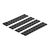 DeLOCK - Rubber feet - black | 18307