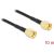 Delock - Antenna cable - RP-SMA plug to RP-SMA plug - 10  | 90475
